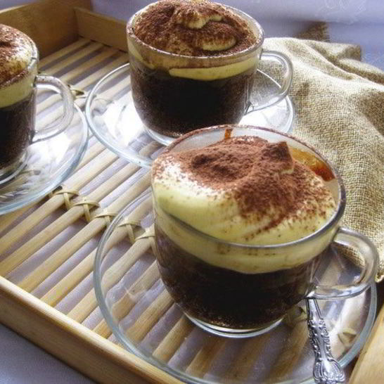 Рецепт пирожного чашка капучино