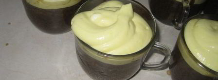 пирожное чашка капучино. Шаг 12