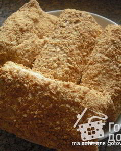 Пирожное из слоенного теста