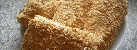 пирожное из слоенного теста. Шаг 13