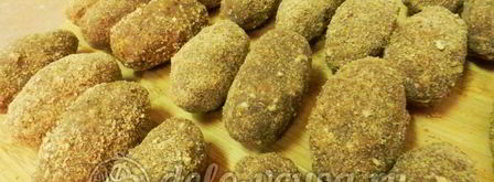 пирожное картошка с орехами и коньяком. Шаг 8