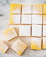 Пирожное с лимонным кремом