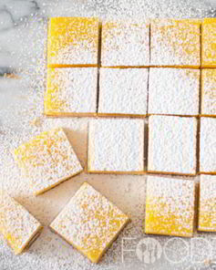 Пирожное с лимонным кремом