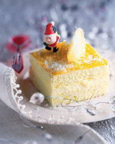 Пирожное с лимоном