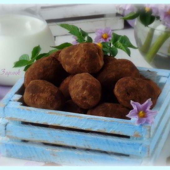 Рецепт пирожного шоколадная картошка