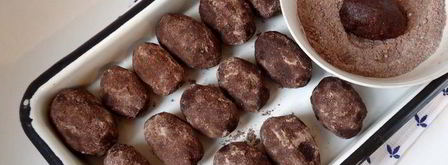 пирожное шоколадная картошка. Шаг 16