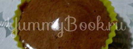 пирожное шоколадное с кокосово-творожной начинкой. Шаг 2