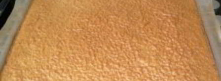 пирожное ванильная свеча. Шаг 3