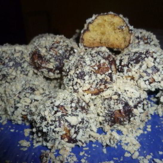 Рецепт пирожных ежиков