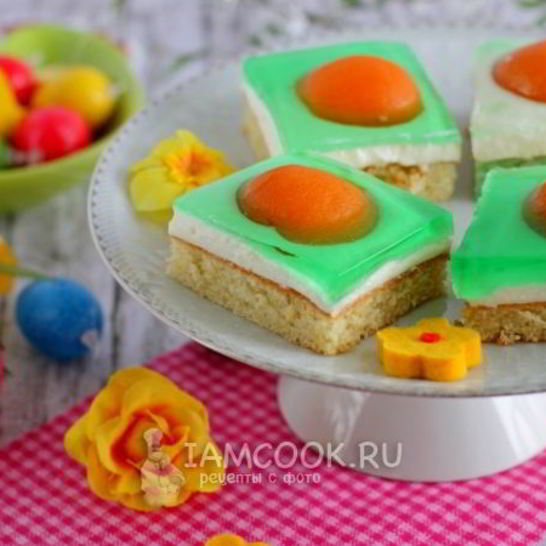 Рецепт пирожных глазунья