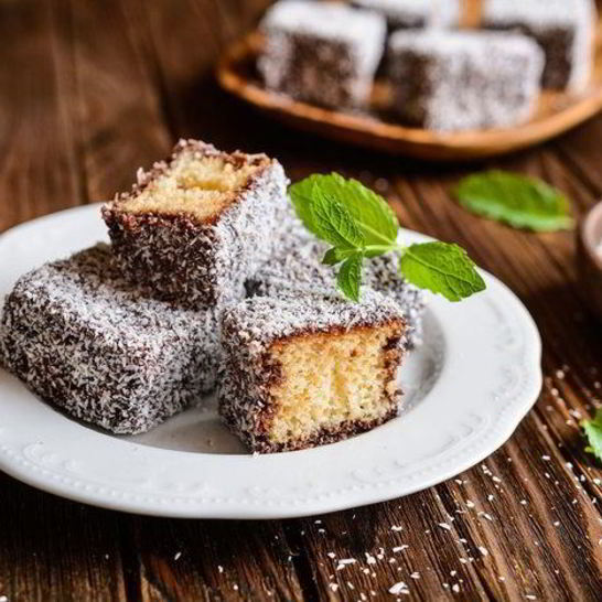 Рецепт пирожных ламингтон