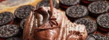 пирожные с шоколадными печеньями и m&m's. Шаг 4