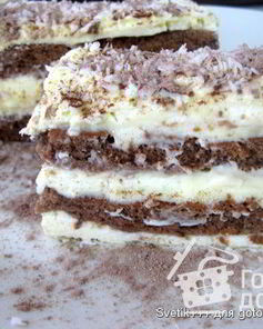 Пирожные Эклипссо творожно-банановые