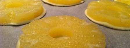 постное пирожное с ананасом. Шаг 3