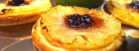 постное пирожное с ананасом. Шаг 6