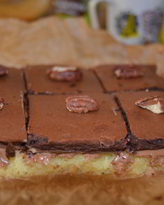 Шоколадно-лимонные пирожные