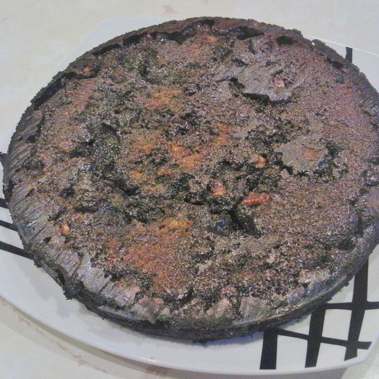 Рецепт шоколадных брауни с карамелью и грецким орехом