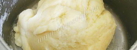 заварные пирожные с кремом из сгущенного молока. Шаг 4