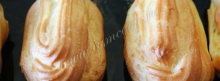 заварные пирожные с кремом из сгущенного молока. Шаг 9