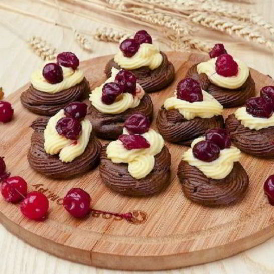 Рецепт заварных пирожных со сливочным кремом