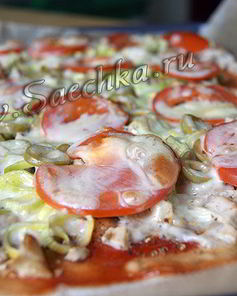 Домашняя пицца