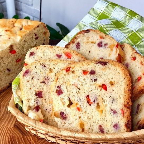 Рецепт хлеба-пиццы