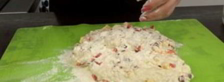 хлеб-пицца. Шаг 3