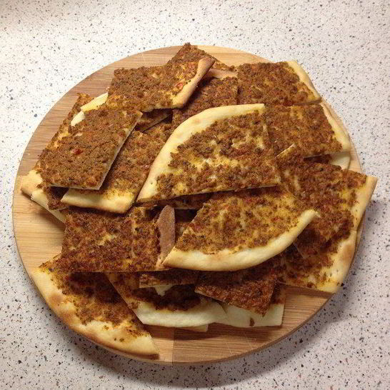 Рецепт лахмаджун — турецкой пиццы