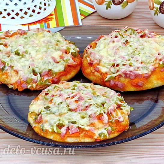 Рецепт мини-пиццы в духовке