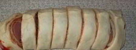 мини-пиццы завитушки. Шаг 3