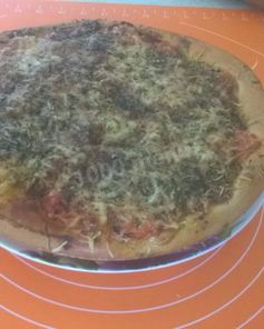 Овощная пицца в мультиварке