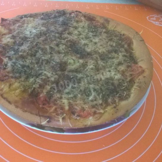 Рецепт овощной пиццы в мультиварке