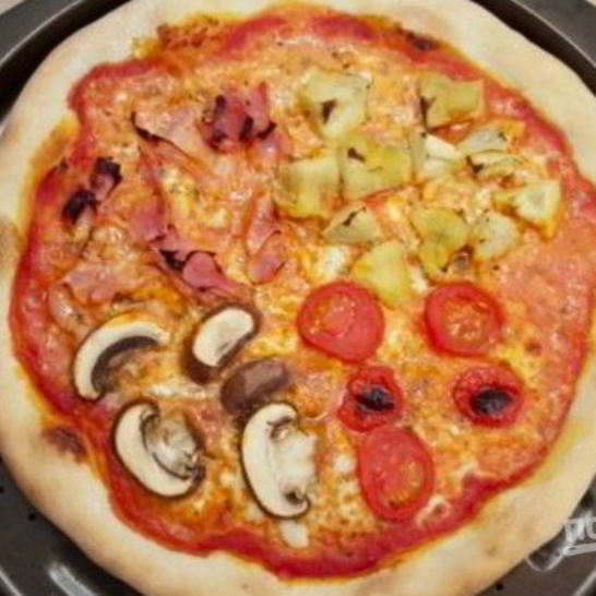 Рецепт пиццы четыре сезона