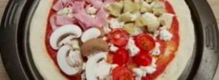 пицца четыре сезона. Шаг 3