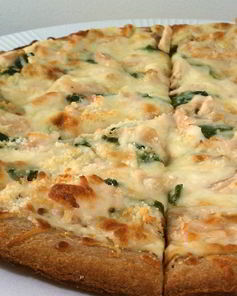 Пицца деревенская с курицей