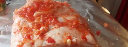 пицца дружба народов с печеным карбонадом и моцареллой. Шаг 3