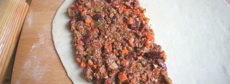 пицца кальцоне по-мексикански. Шаг 11