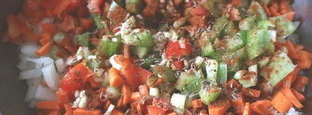 пицца кальцоне по-мексикански. Шаг 3