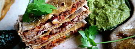 пицца кальцоне по-мексикански. Шаг 22