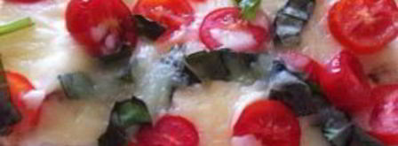 пицца маргарита на хлебе. Шаг 6