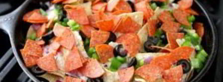 пицца на чипсах. Шаг 5