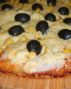 Пицца на картофельной основе