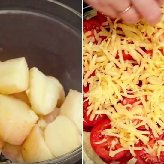 Рецепт пиццы ны картофельнома корже