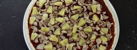 пицца на кефире и майонезе. Шаг 11