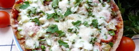 пицца на сковороде. Шаг 8