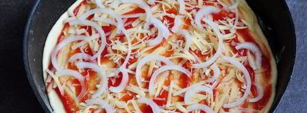 пицца с баклажанами. Шаг 9