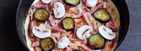 пицца с баклажанами. Шаг 10