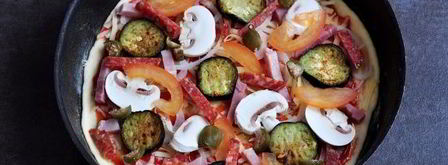 пицца с баклажанами. Шаг 11