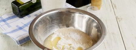 пицца с грибами и сыром. Шаг 4