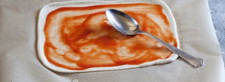 пицца с картошкой и колбасой. Шаг 11